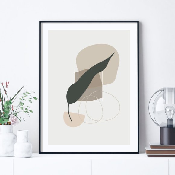 2/$35 Modern Minimalist Abstract Boho Wall Art Print Home Decor [No Frame] - Picture 3 of 6